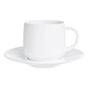 Arcoroc Intensity White Baril Saucers 140mm (Pack of 24) - HZ451 Arcoroc Crockery Arcoroc   