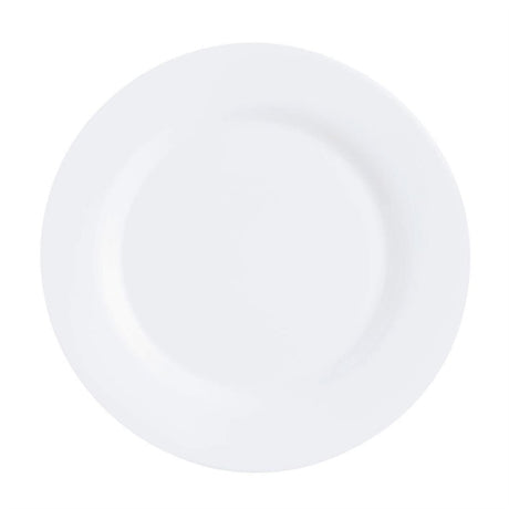 Arcoroc Intensity White Plates 240mm (Pack of 24) - HZ455 Plates Arcoroc