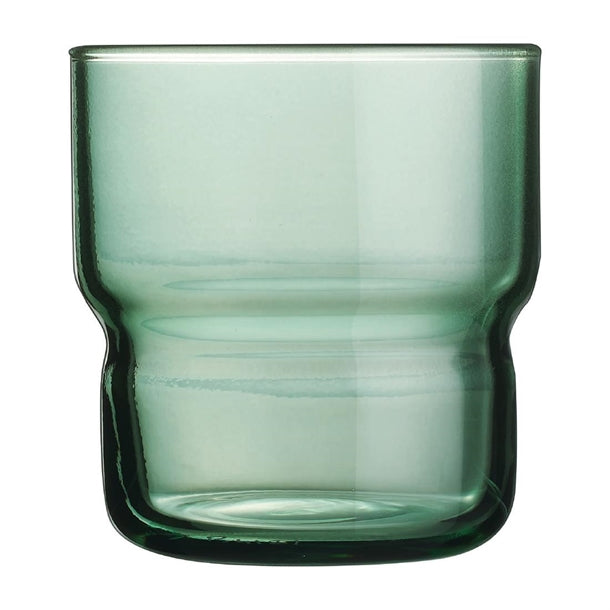 Arcoroc Log Brush Dark Green Tumblers 220ml (Pack of 48) - HZ463 Utopia Hi Balls and Tumblers Arcoroc   