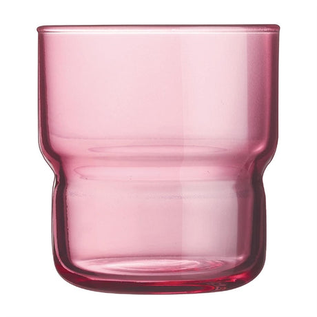 Arcoroc Log Brush Cherry Tumblers 220ml (Pack of 48) - HZ464 Utopia Hi Balls and Tumblers Arcoroc   