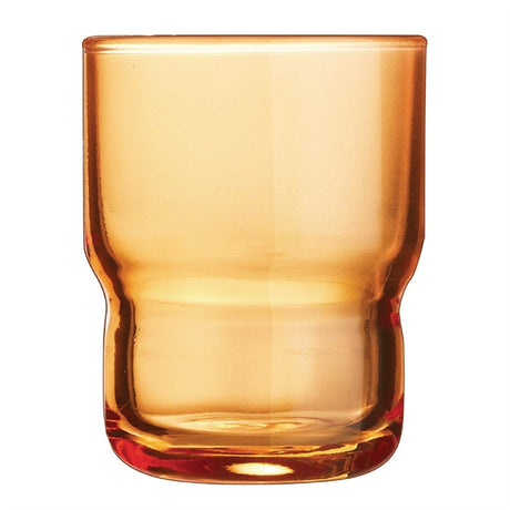 Arcoroc Log Brush Orange Tumblers 160ml (Pack of 48) - HZ467 Utopia Hi Balls and Tumblers Arcoroc   