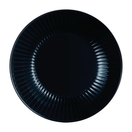 Luminarc Cottage Black Rimless Pasta/Soup Bowls 220mm (Pack of 24) - HZ475 Bowls Luminarc