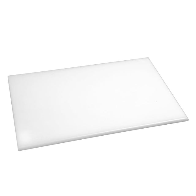 Hygiplas High Density White Chopping Board Standard 450x300x12mm - J016  Hygiplas   
