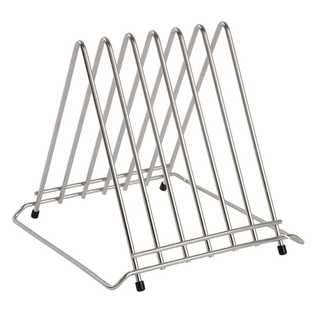 Hygiplas Triangle Chopping Board Rack 6 Slots - J027  Hygiplas   