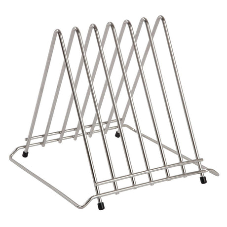 Hygiplas Triangle Chopping Board Rack 6 Slots - J027  Hygiplas   