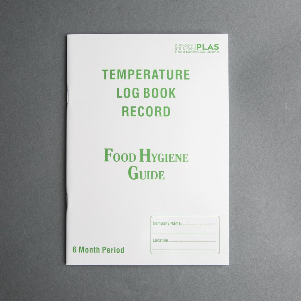 Temperature Log Book - J201  Hygiplas   