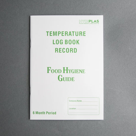 Temperature Log Book - J201  Hygiplas   