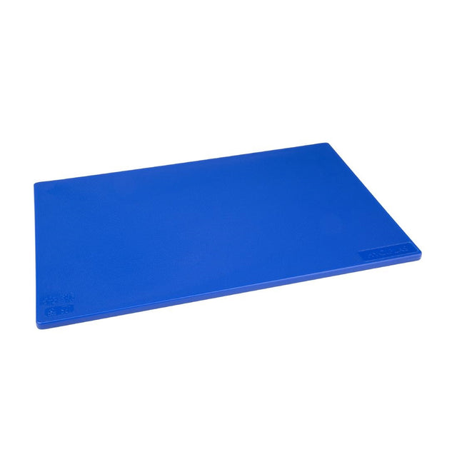 Hygiplas Low Density Blue Chopping Board Standard 450x300x12mm - J257  Hygiplas   