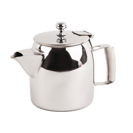 Olympia Cosmos Stainless Steel Teapot 340ml - J321  Olympia   