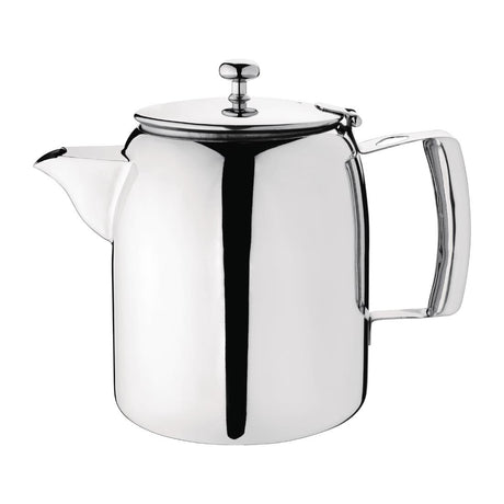 Olympia Cosmos Stainless Steel Teapot 1.4Ltr - J324  Olympia   