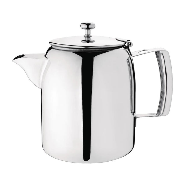 Olympia Cosmos Stainless Steel Teapot 1.4Ltr - J324  Olympia   