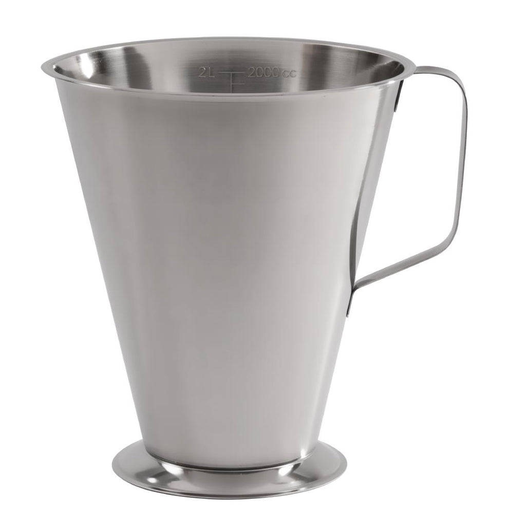 Stainless Steel Measuring Jug 2.2Ltr - J737  Contacto   