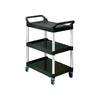 Rubbermaid Compact Utility Trolley Black - J818  Rubbermaid   