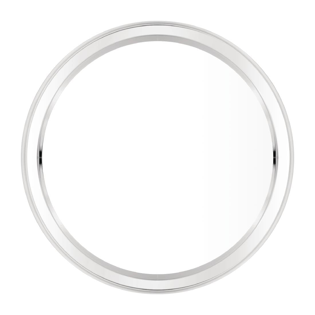 Olympia Stainless Steel Round Service Tray 305mm - J828  Olympia   