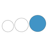 Olympia Stainless Steel Round Service Tray 405mm - DM194  Olympia   