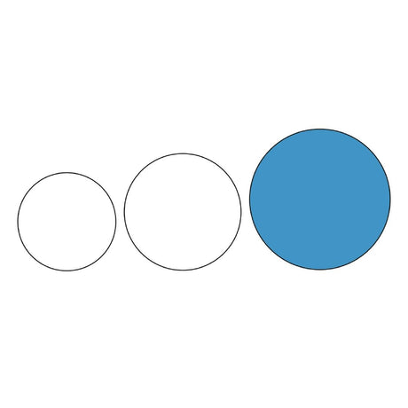 Olympia Stainless Steel Round Service Tray 405mm - DM194  Olympia   