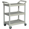 Rubbermaid Compact Utility Trolley Platinum - J859  Rubbermaid   
