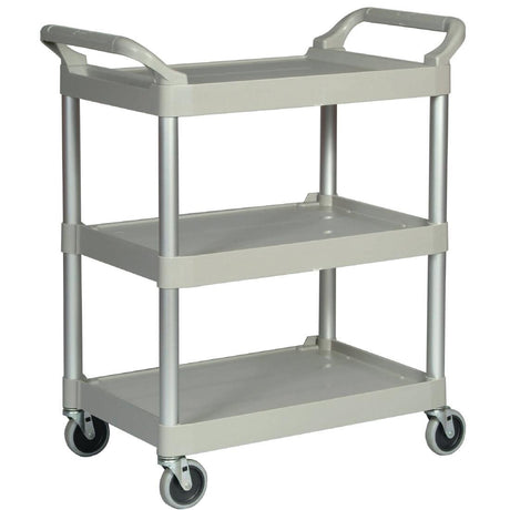 Rubbermaid Compact Utility Trolley Platinum - J859  Rubbermaid   