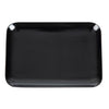 Dalebrook Melamine Medium Rectangular Platter Black 290mm - J896  Dalebrook   