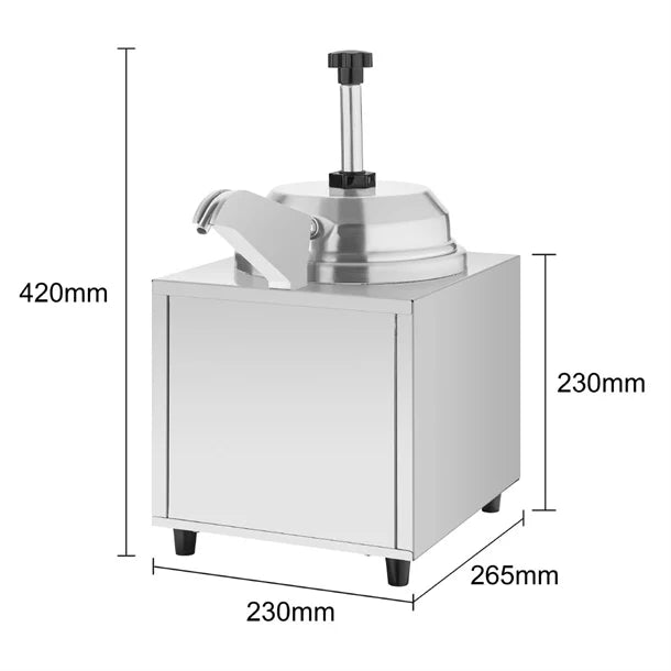 Buffalo Heated Sauce Dispenser 5 Litre | JB578