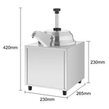 Buffalo Heated Sauce Dispenser 5 Litre | JB578