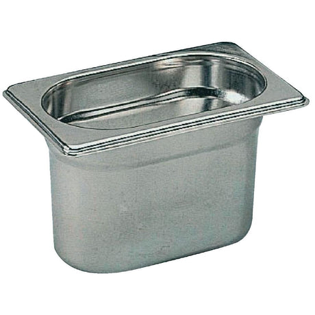 Matfer Bourgeat Stainless Steel 1/9 Gastronorm Tray 65mm - K078  Matfer Bourgeat   