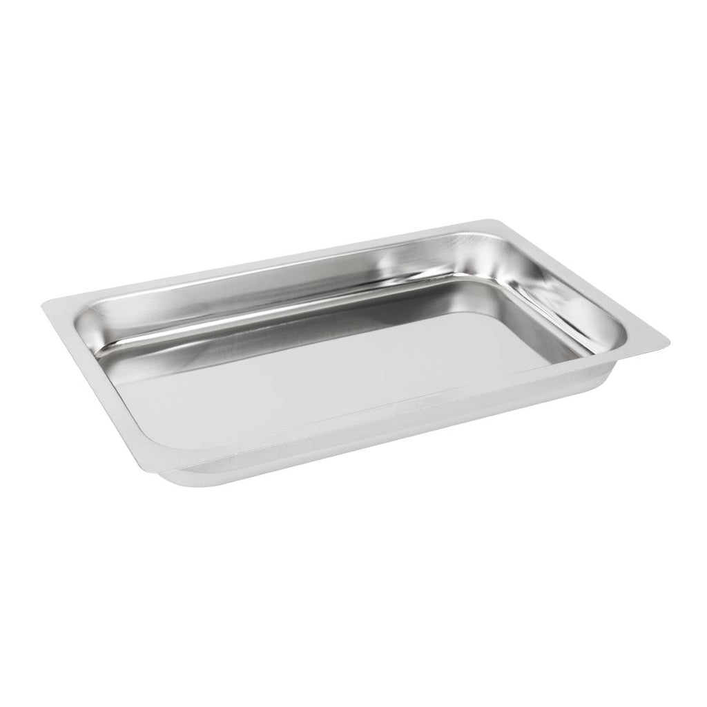 Matfer Bourgeat Stainless Steel 1/1 Gastronorm Roasting Dish 55mm - K091  Matfer Bourgeat   