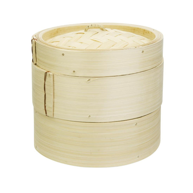 Vogue Bamboo Food Steamer 152mm - K302  Vogue   