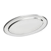 Olympia Stainless Steel Oval Serving Tray 500mm - K367  Olympia   