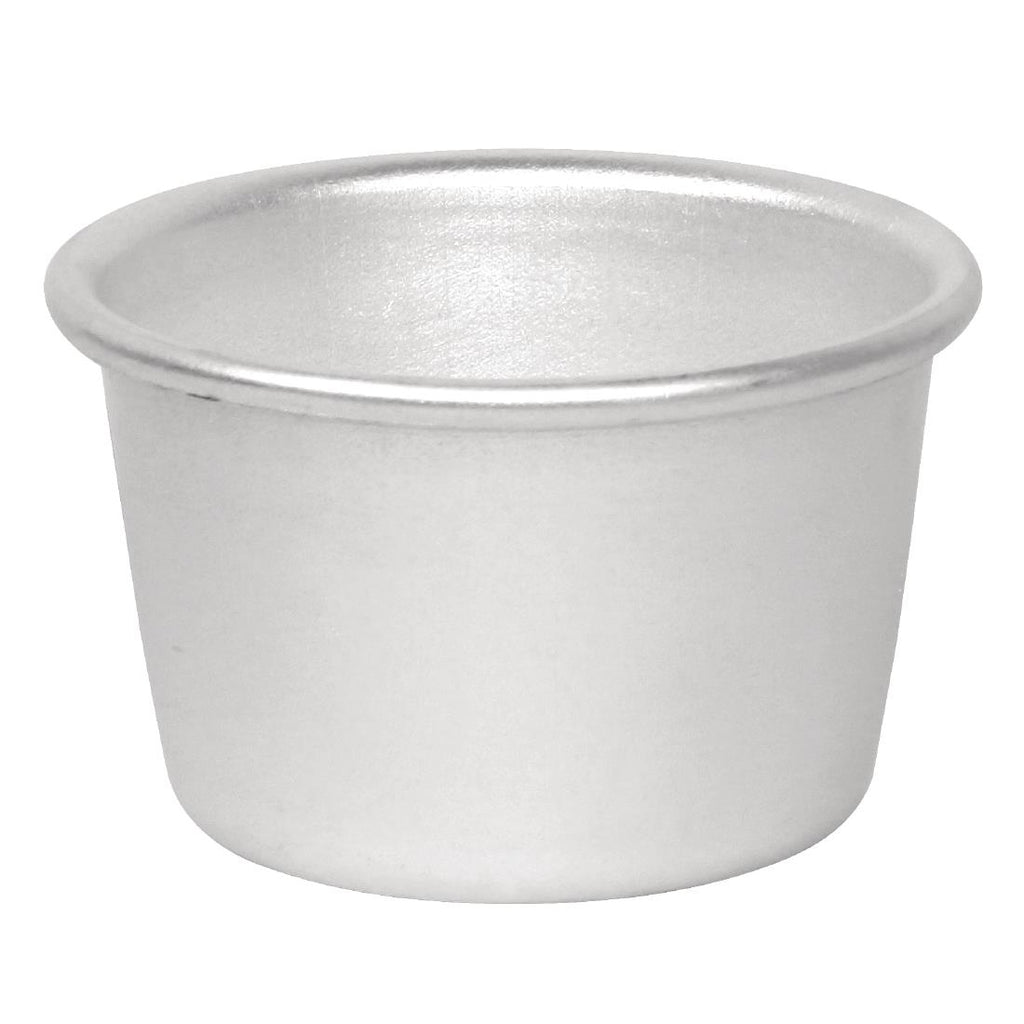 Vogue Aluminium Mini Dariole Mould 85ml (Pack of 6) - K513  Vogue   