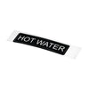Olympia Adhesive Airpot Label Hot Water - K705  Olympia   