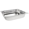 Vogue Stainless Steel 2/3 Gastronorm Tray 65mm - K811  Vogue   