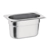 Vogue Stainless Steel 1/9 Gastronorm Tray 100mm - K825  Vogue   
