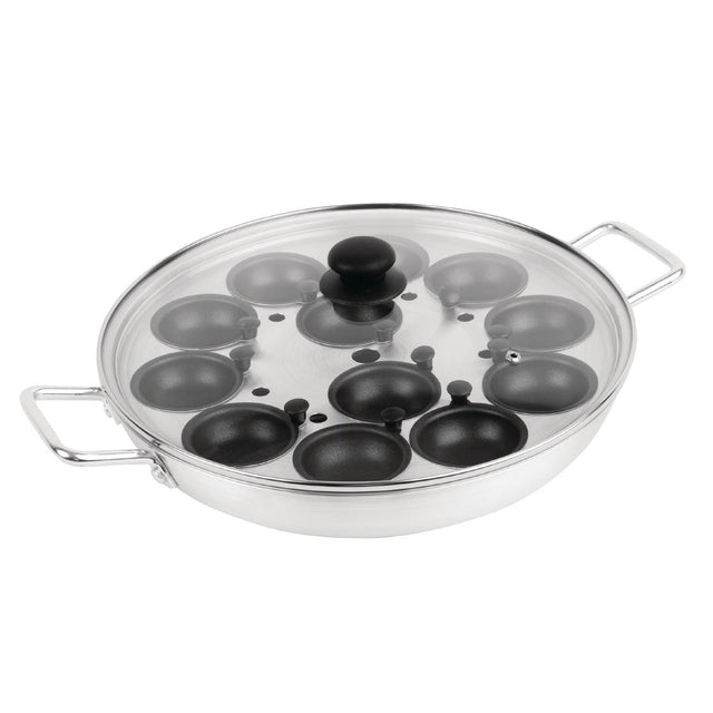 Vogue Aluminium Egg Poacher 35cm - K892  Vogue   
