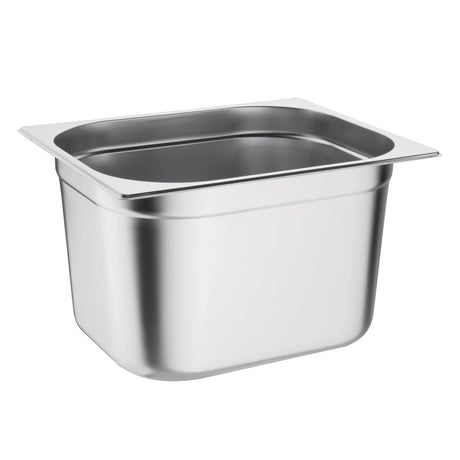 Vogue Stainless Steel 1/2 Gastronorm Tray 200mm - K932  Vogue   