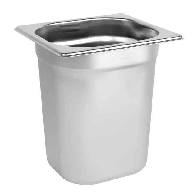 Vogue Stainless Steel 1/6 Gastronorm Tray 200mm - K995  Vogue   