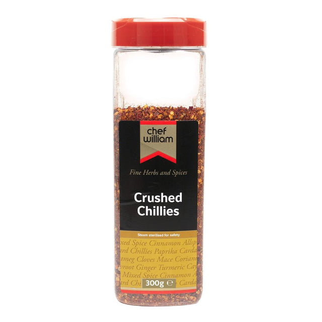 Chef William Crushed Chillies 300g - KA017  Chef William   