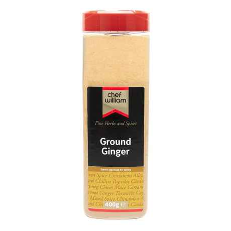 Chef William Ground Ginger 400g - KA024  Chef William   