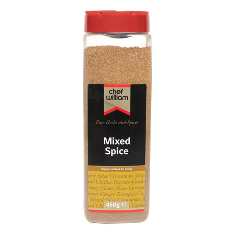 Chef William Mixed Spice 450g - KA025  Chef William   