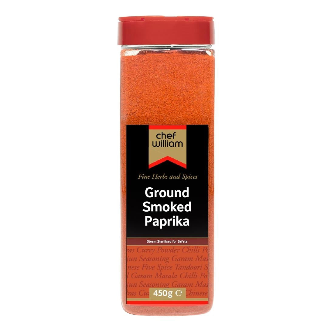 Chef William Smoked Paprika 450g - KA028  Chef William   