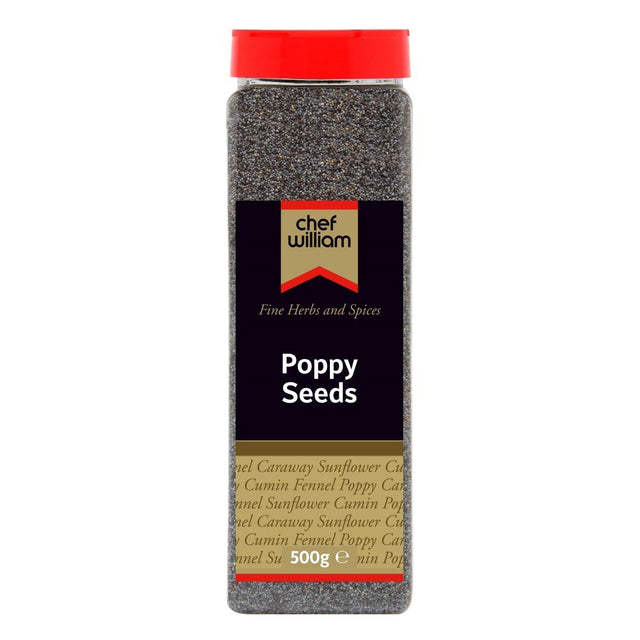 Chef William Poppy Seeds 500g - KA037  Chef William   