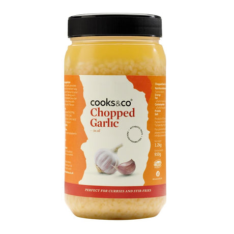 Cooks & Co Chopped Garlic in Oil 1.2kg - KA064  Cooks & CO   