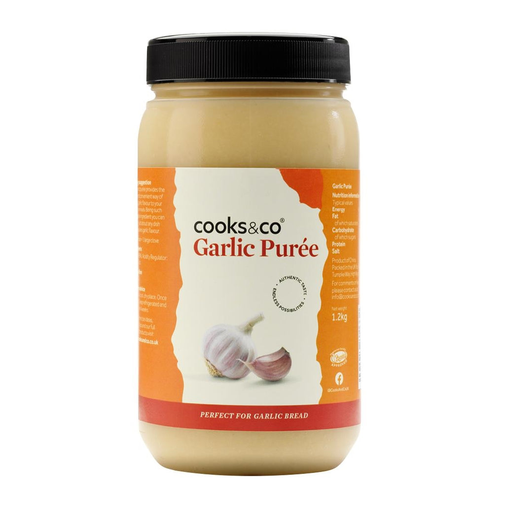 Cooks & Co Garlic Puree 1.2kg - KA065  Cooks & CO   