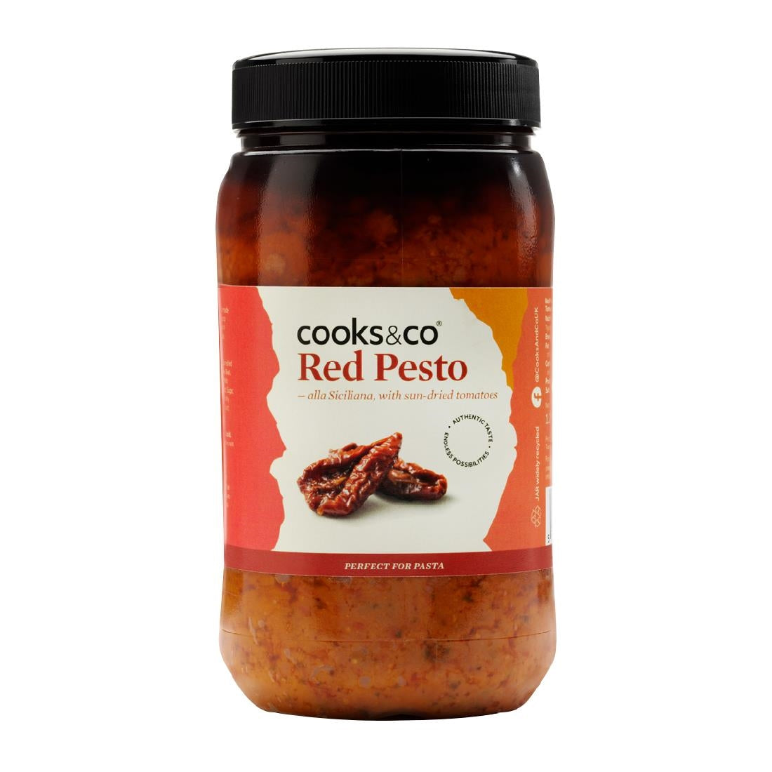 Cooks & Co Red Pesto 1.2kg - KA069  Cooks & CO   