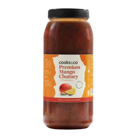 Cooks & Co Premium Mango Chutney 2.7kg - KA071  Cooks & CO   