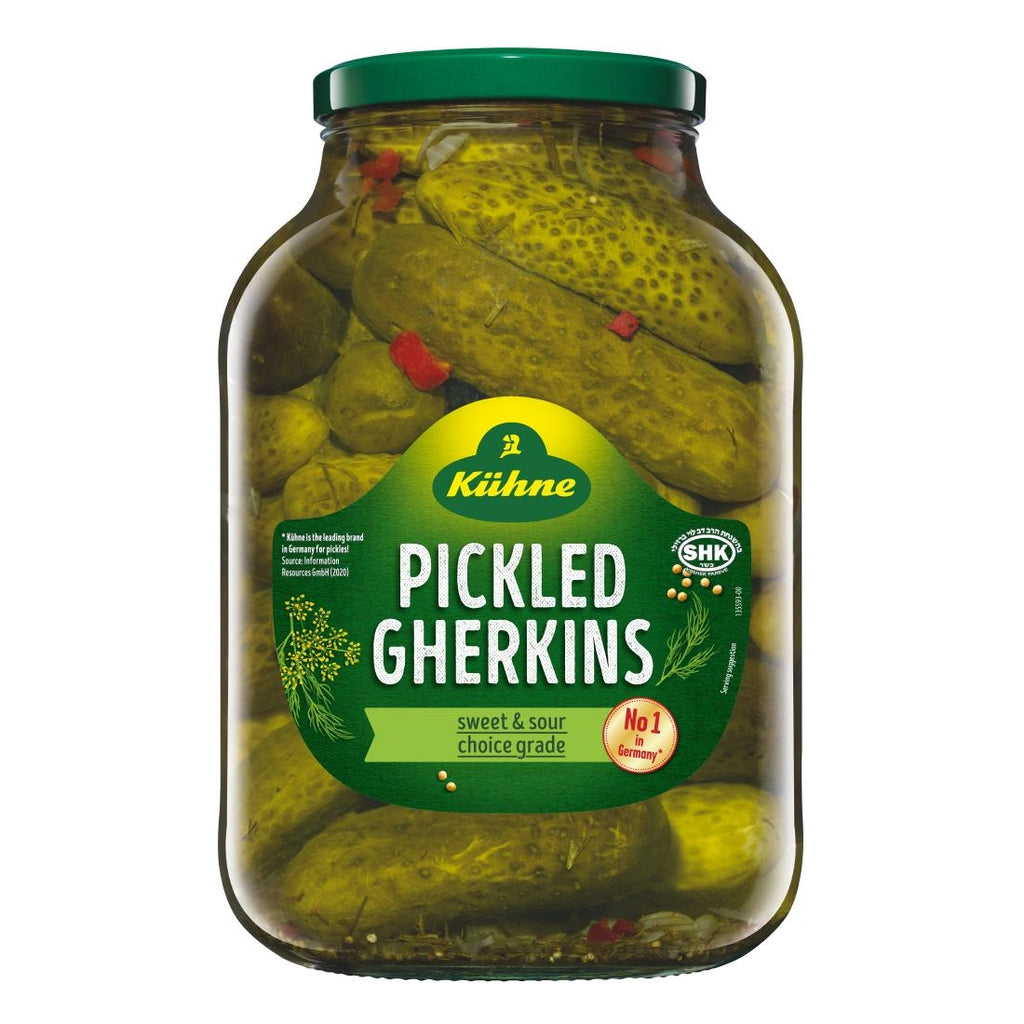 Kuhne Gherkins 2.45kg (NDW 1.38kg) - KA097  Kuhne   