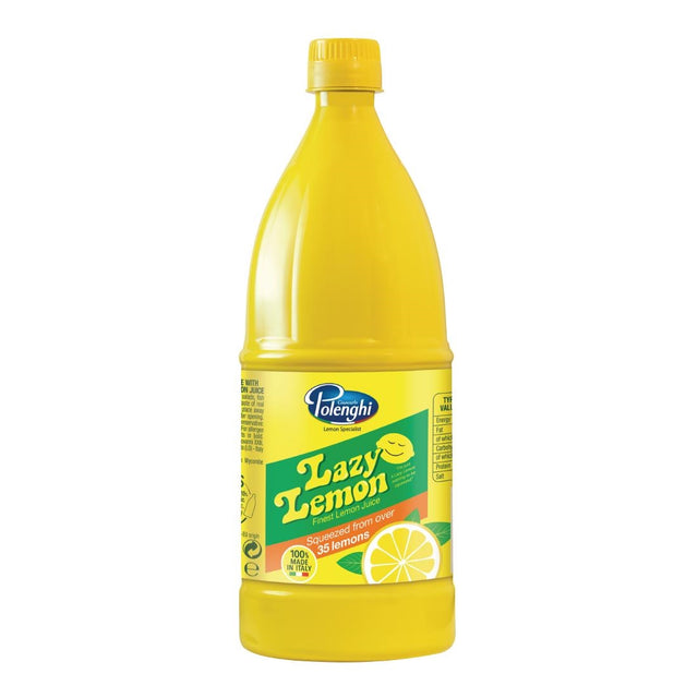 Polenghi Lazy Lemon Sicilian Lemon Juice 1Ltr - KA098  Lazy Lemon/Lazy Lime   