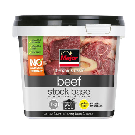 Major Beef Stock Base Paste 1kg - KA117  Major International   