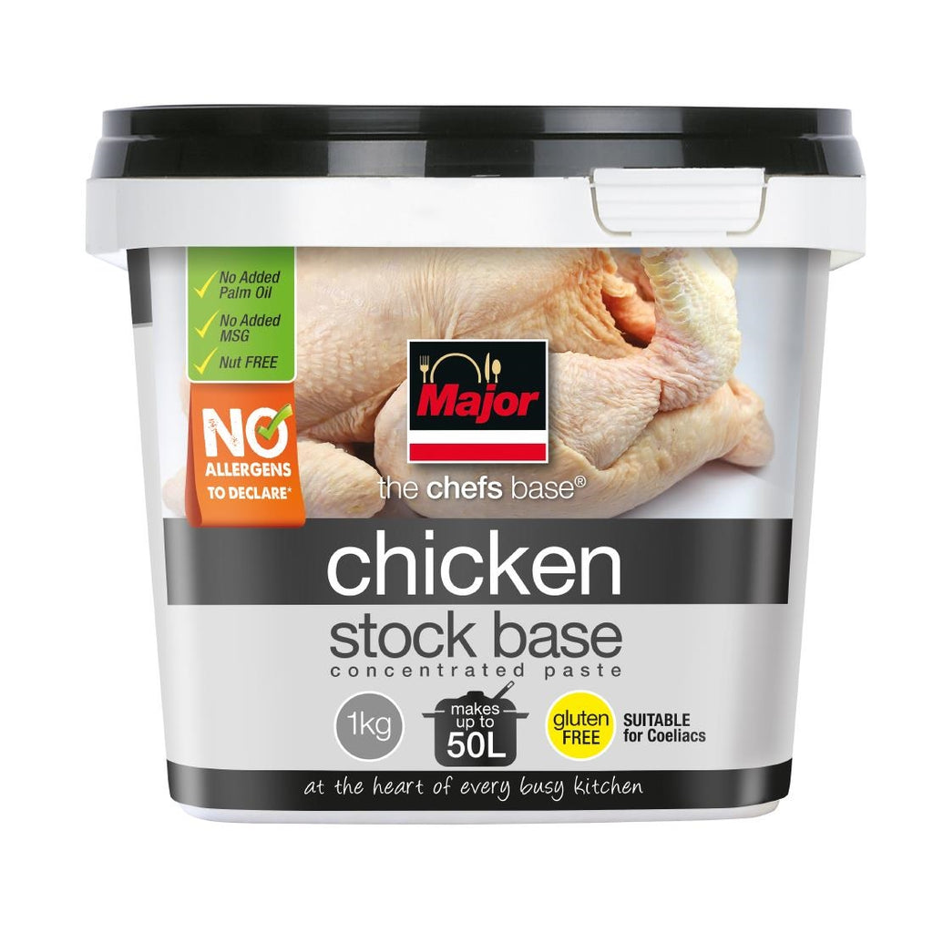 Major Chicken Stock Base Paste 1kg - KA119  Major International   