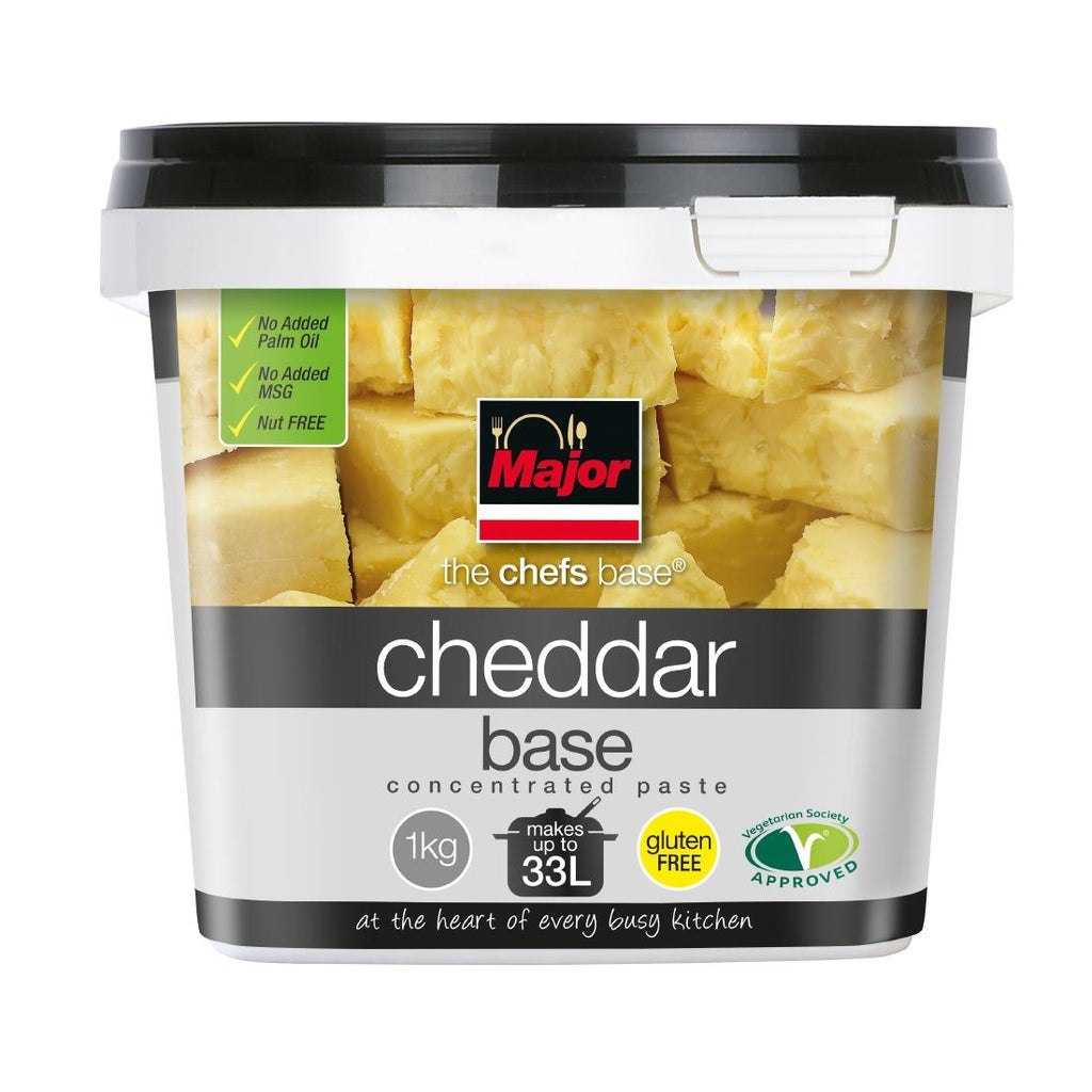 Major Cheddar Base Paste 1kg - KA120  Major International   